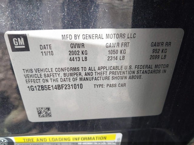 CHEVROLET MALIBU LS - 9