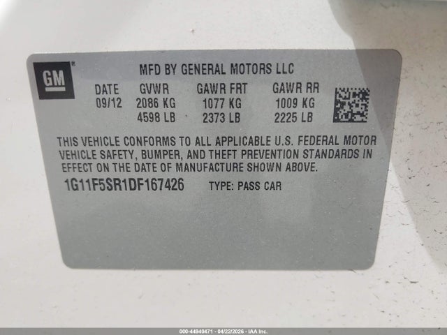 CHEVROLET MALIBU ECO PREMIUM AUDIO - 9