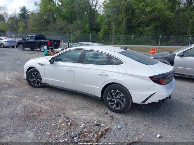 HYUNDAI SONATA HYBRID BLUE - 3