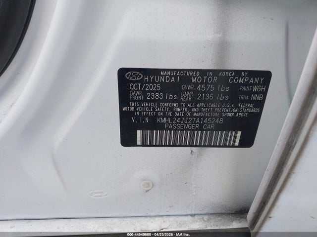 HYUNDAI SONATA HYBRID BLUE - 9