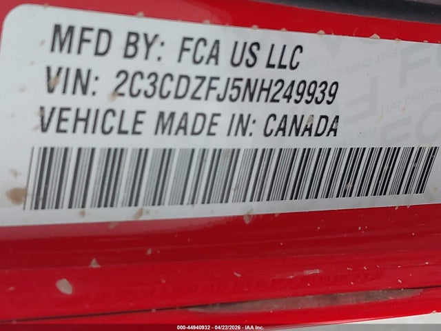 DODGE CHALLENGER R/T SCAT PACK - 9