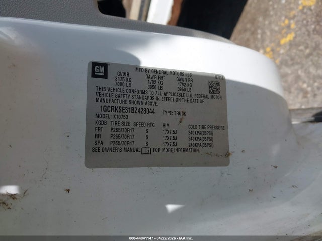 CHEVROLET SILVERADO 1500 LT - 9