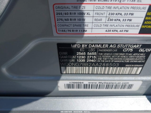 MERCEDES-BENZ S-CLASS - 9