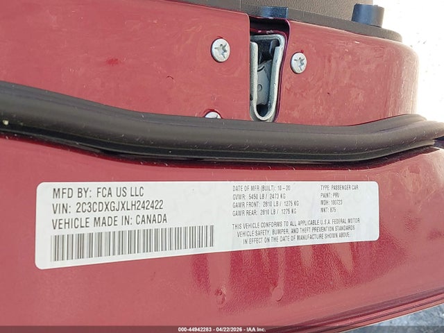 DODGE CHARGER SCAT PACK RWD - 9