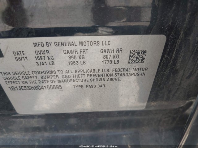 CHEVROLET SONIC 2LT - 9