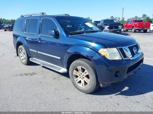 2012 NISSAN PATHFINDE SILVER