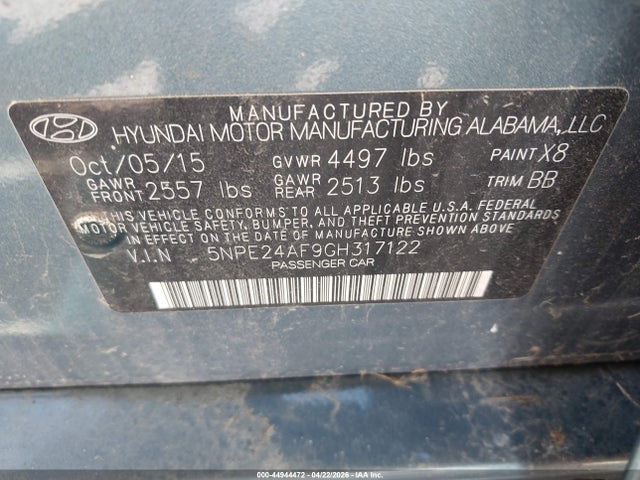 HYUNDAI SONATA SE - 9