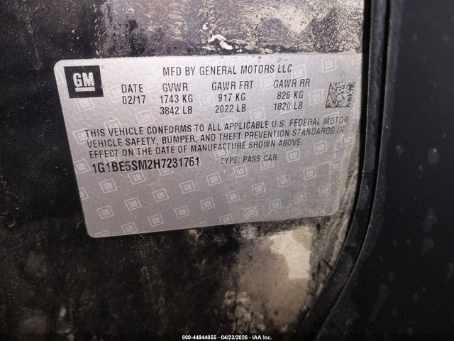 CHEVROLET CRUZE LT AUTO - 9