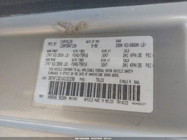 DODGE RAM 1500 ST - 9