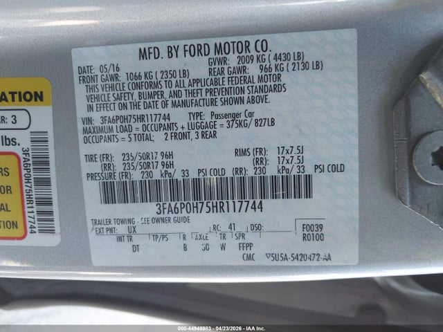 FORD FUSION SE - 9
