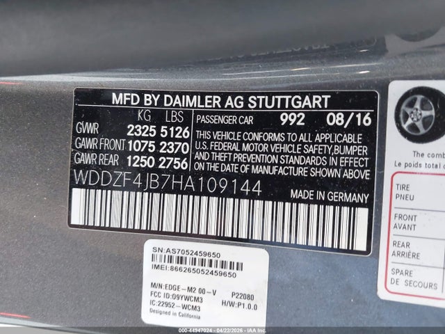 MERCEDES-BENZ E-CLASS - 9