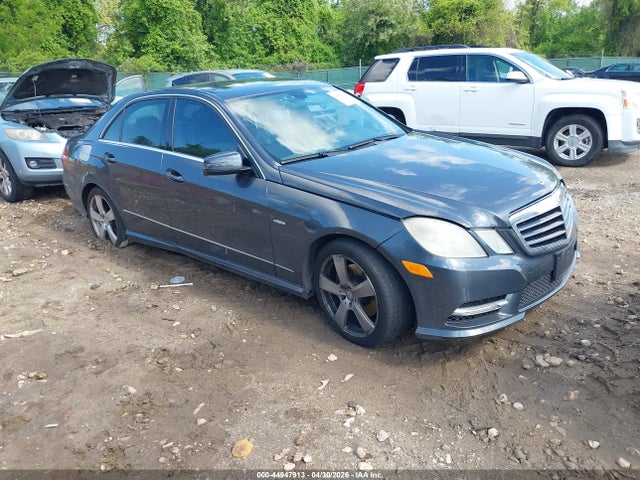 2012 MERCEDES-BENZ E 4MATIC