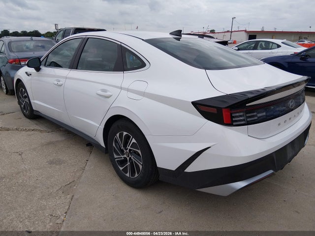 HYUNDAI SONATA HYBRID BLUE - 3