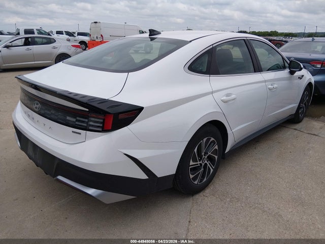 HYUNDAI SONATA HYBRID BLUE - 4