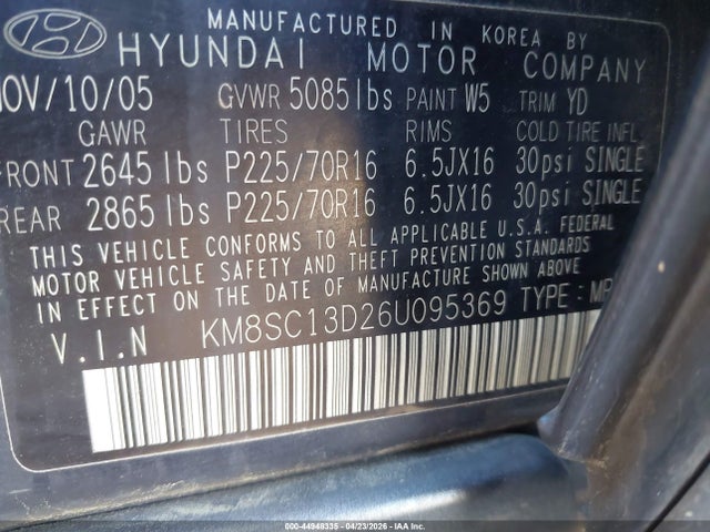 HYUNDAI SANTA FE GLS - 9