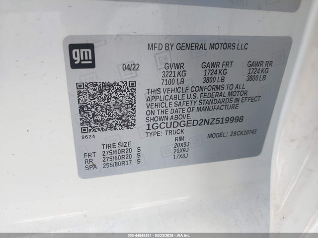 CHEVROLET SILVERADO 1500 - 9