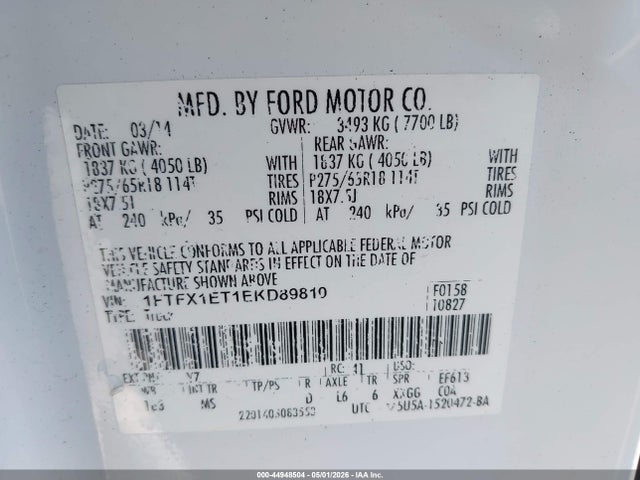 FORD F-150 XLT - 9
