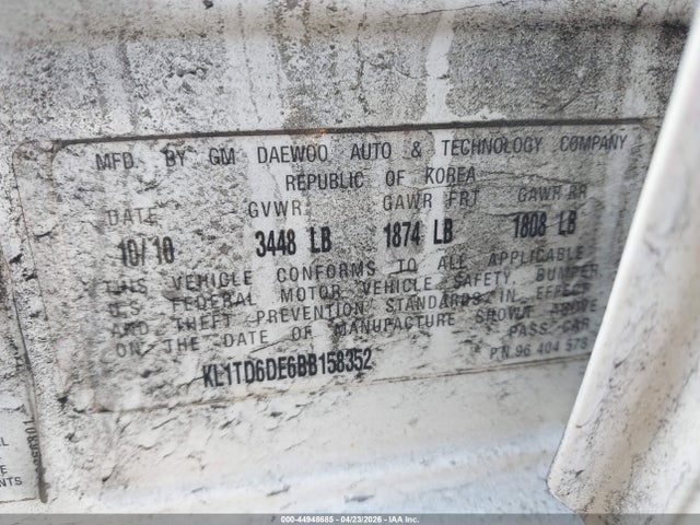 CHEVROLET AVEO 1LT - 9