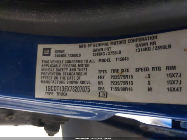 CHEVROLET COLORADO LT - 9