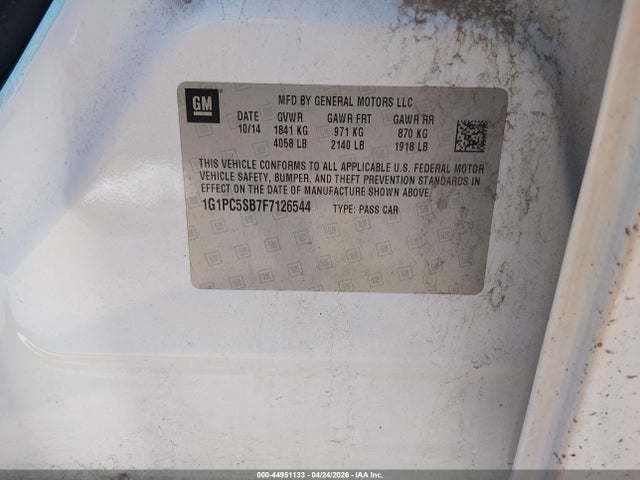 CHEVROLET CRUZE 1LT AUTO - 9