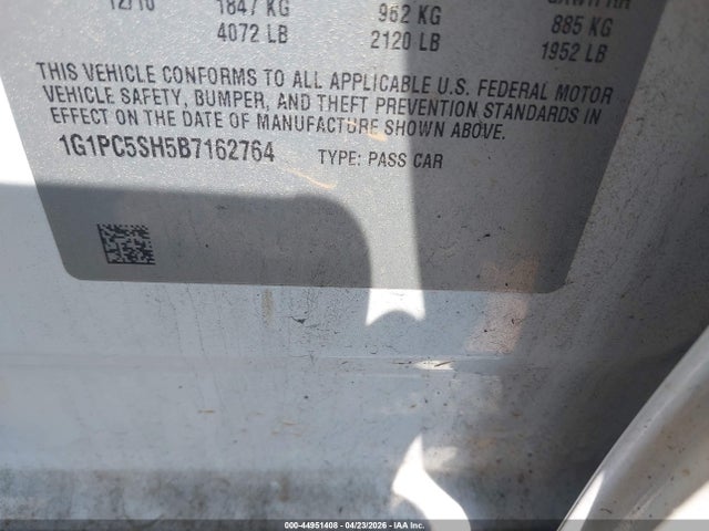 CHEVROLET CRUZE LS - 9