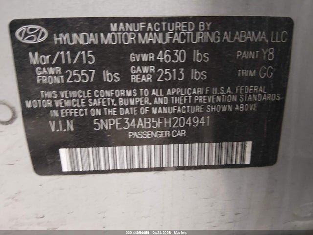 HYUNDAI SONATA LIMITED 2.0T - 9