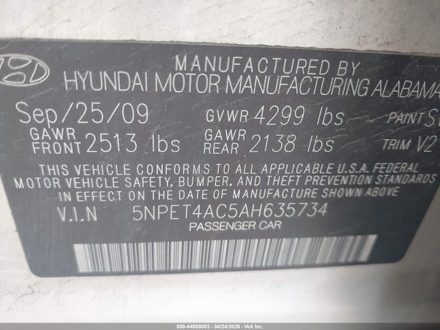 HYUNDAI SONATA GLS - 9