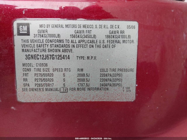 CHEVROLET AVALANCHE 1500 LTZ - 9