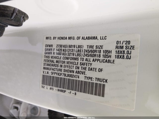 HONDA RIDGELINE - 9