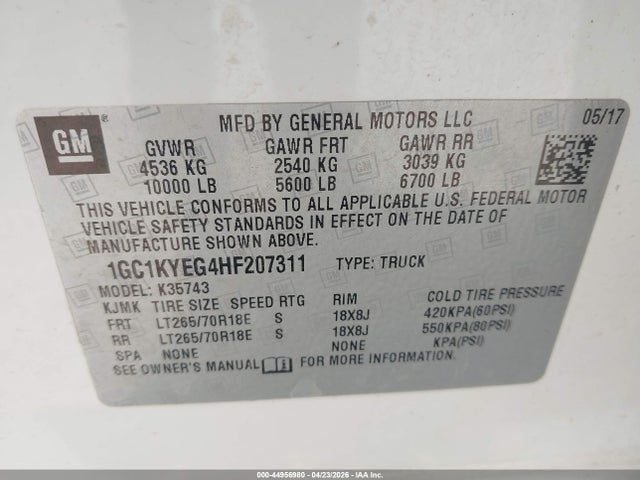 CHEVROLET SILVERADO 3500HD WT - 9