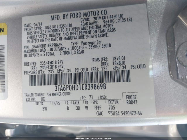 FORD FUSION SE - 9