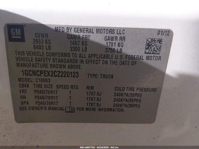 CHEVROLET SILVERADO 1500 WORK TRUCK - 9