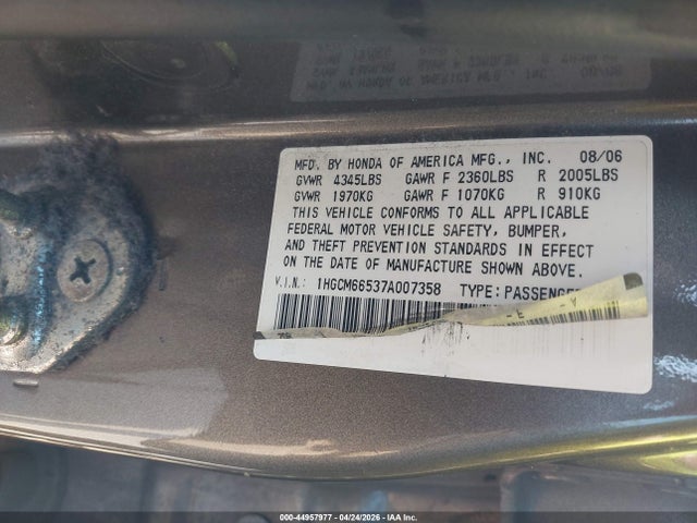 HONDA ACCORD 3.0 EX - 9