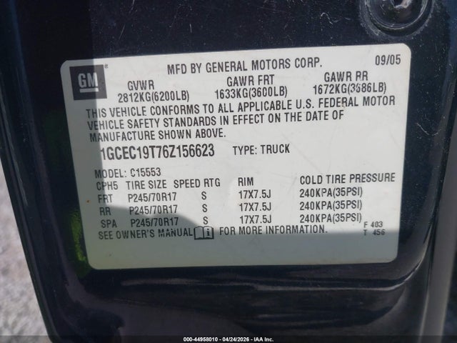 CHEVROLET SILVERADO 1500 - 9