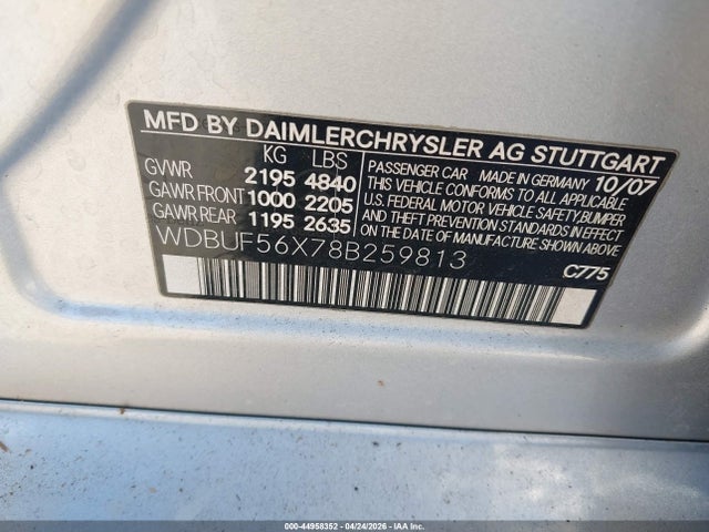 MERCEDES-BENZ E-CLASS - 9