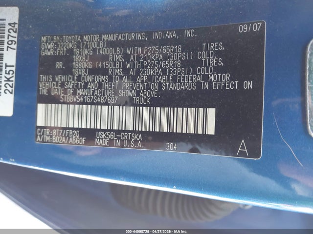 TOYOTA TUNDRA - 9