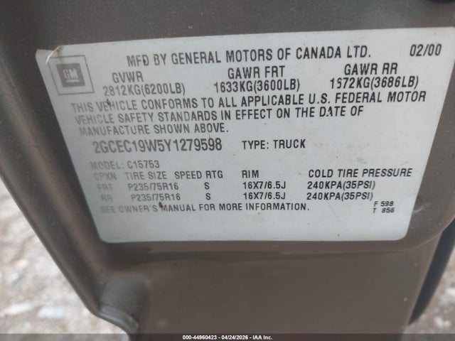 CHEVROLET SILVERADO 1500 - 9