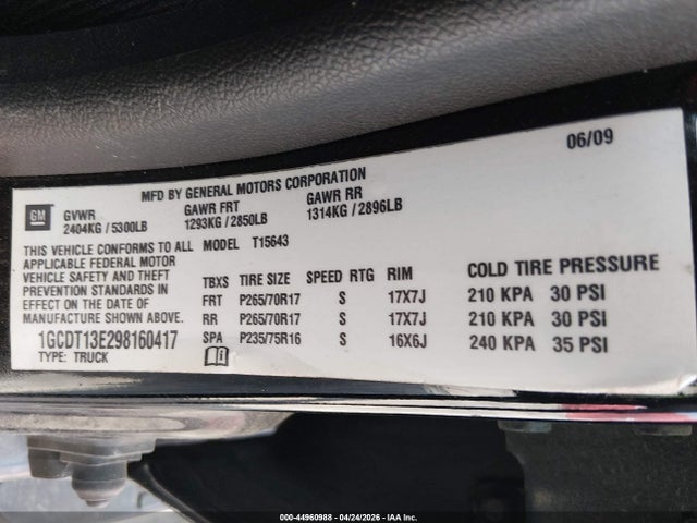 CHEVROLET COLORADO LT - 9