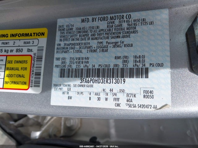 FORD FUSION SE - 9