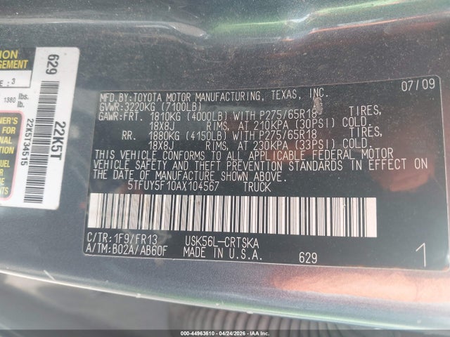TOYOTA TUNDRA - 9