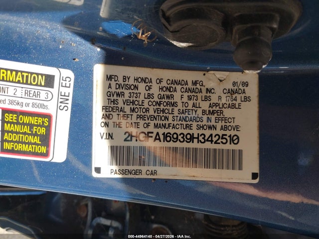 HONDA CIVIC - 9