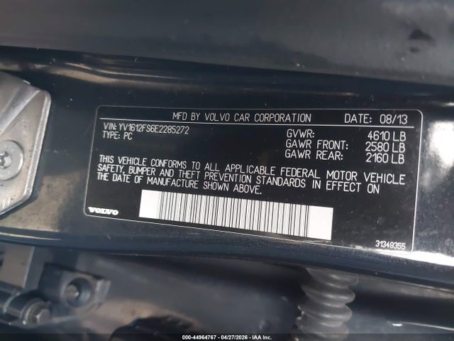2014 Volvo S60 T5 照片 9