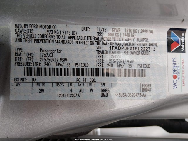 FORD FOCUS SE - 9