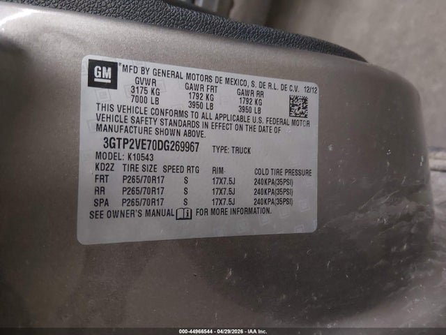 صورة 9 لـ 2013 GMC SIERRA 1500 SLE