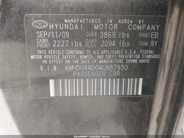 HYUNDAI ELANTRA GLS - 9