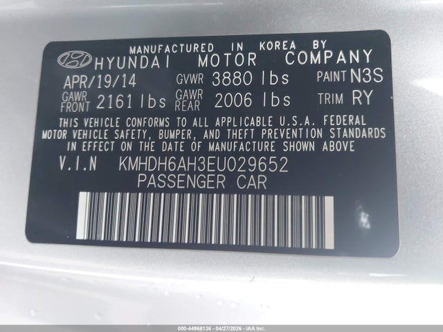 HYUNDAI ELANTRA - 9