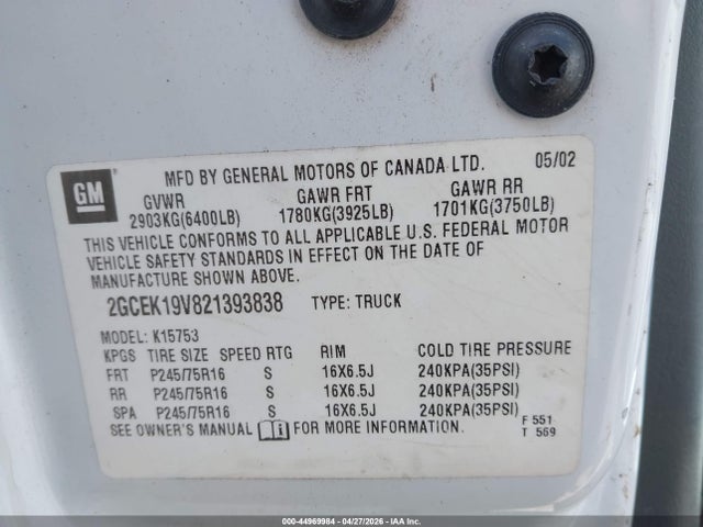 CHEVROLET SILVERADO 1500 - 9