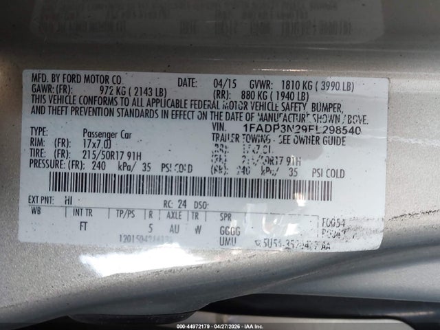 FORD FOCUS TITANIUM - 9