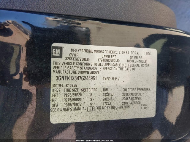 CHEVROLET AVALANCHE - 9