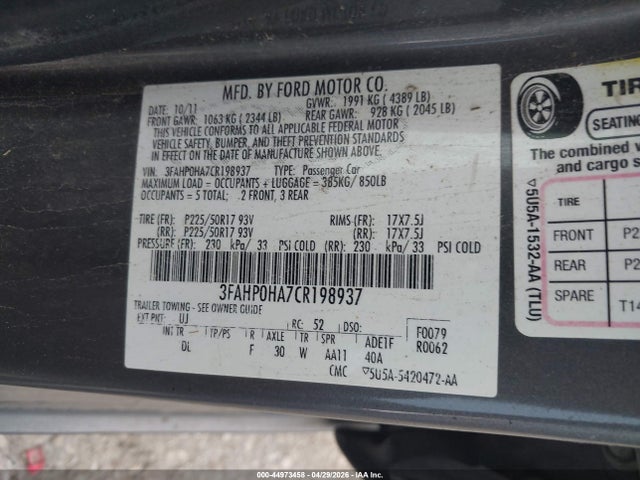 FORD FUSION SE - 9